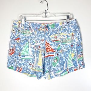 Rare! Lilly Pulitzer Sailboat Callahan Shorts